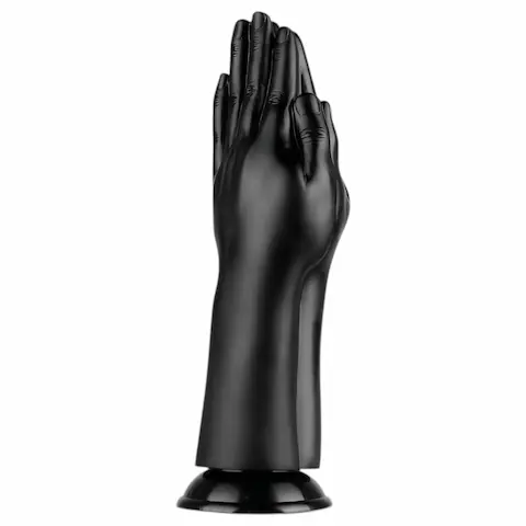 BUTTR – fisting dildo s přísavkou – černý