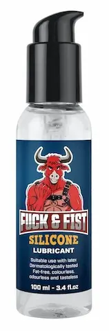 Fuck & Fist Silicone Lubricant 100 ml, lubrikační gel na silikonové bázi