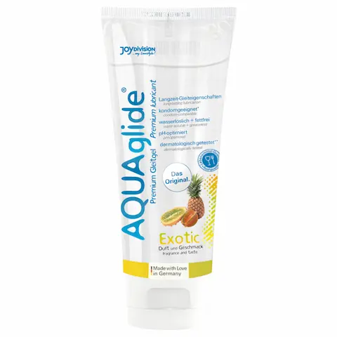 AQUAglide – lubrikant na vodní bázi – exotický – 100 ml