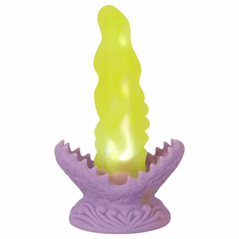 Beasty Cocks – dildo – svítící – zelená