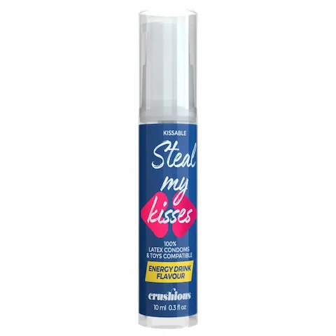 Crushious Steal My Kisses – ochucené lubrikační gel, energetický nápoj (10 ml)