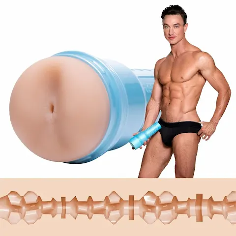 Fleshjack Boys: Cade Maddox Alpha, realistický masturbátor – anál