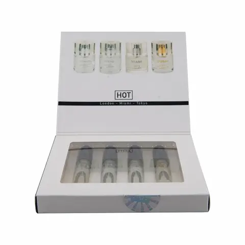 HOT Pheromone Perfume Tester-Box LMTD Women 4 x 5 ml