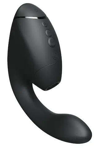 Womanizer Next Duo stimulátor klitorisu a vibrátor 2 v 1 – Black