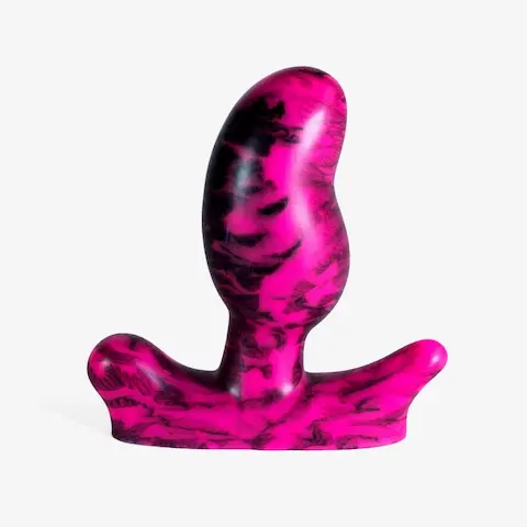 Uncover Creations Bean Butt Plug Medium, prémiový silikonový anální kolík 12,6 x 3,6–4,9 cm