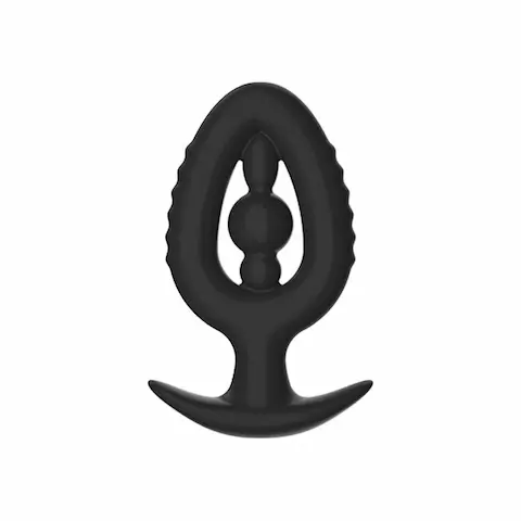 Anal Plug/Expander with Internal Bead