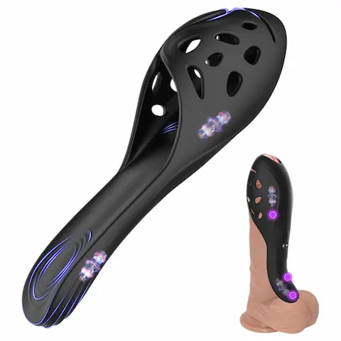 Biu-Biu – vibrátor na penis – černý