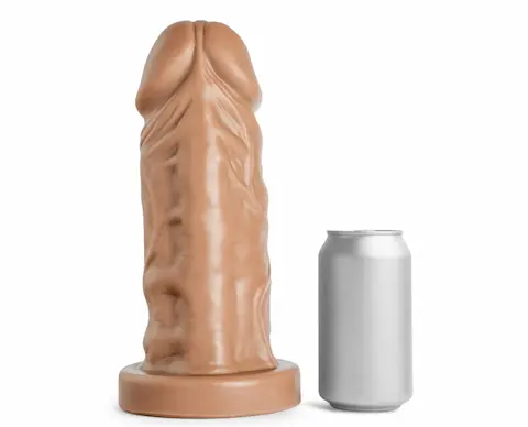 Mr. Hankey’s Toys LW Tip XL, prémiové silikonové dildo s Vac-U-Lock 27,7 x 8,3–9,8 cm