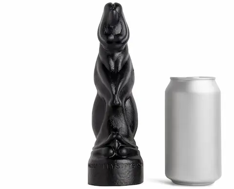 Mr. Hankey’s Toys Scimitar Small, prémiové silikonové dildo s Vac-U-Lock 21,1 x 4,4–5,8 cm