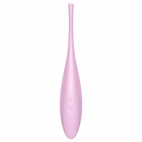 Satisfyer Twirling Joy – vibrátor na klitoris ovládaný aplikací (růžový)