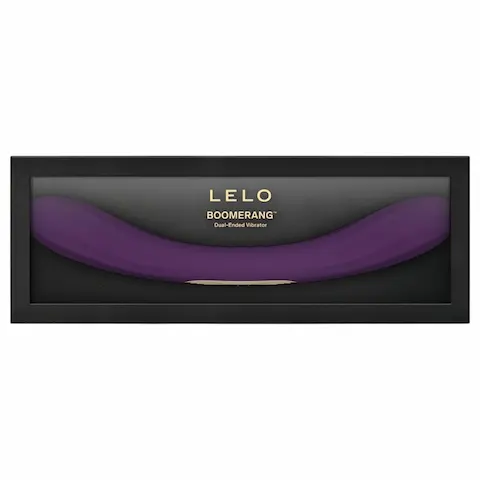 LELO Boomerang – oboustranný vibrátor (fialový)