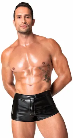 Černé boxerky Luxe Noir, M