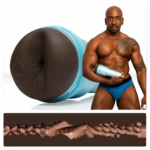 Fleshjack Max Konnor – realistický anální masturbátor – hnědý