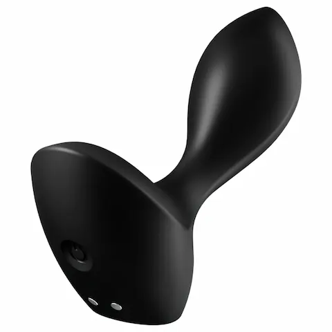 Satisfyer Backdoor Lover – akumulátorový, vodotěsný anální vibrátor (černý)