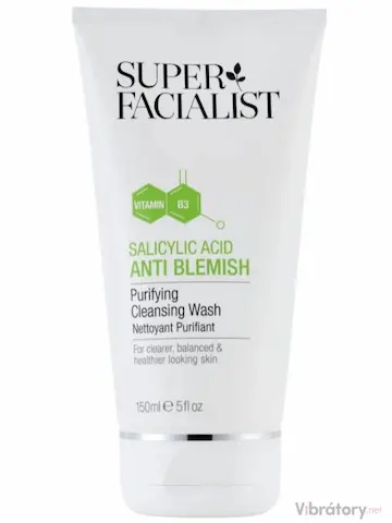 Čisticí gel na pleť proti skvrnám s kyselinou salicylovou Super Facialist, 150 ml