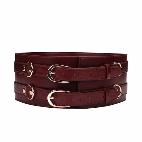 Postroj Liebe Seele Wine Red Waist Cuff vínový