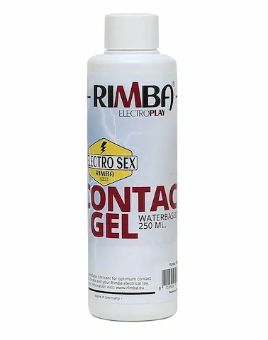 Rimba Electro Sex Contact Gel 250 ml, kontaktní gel na vodní bázi pro elektrosex