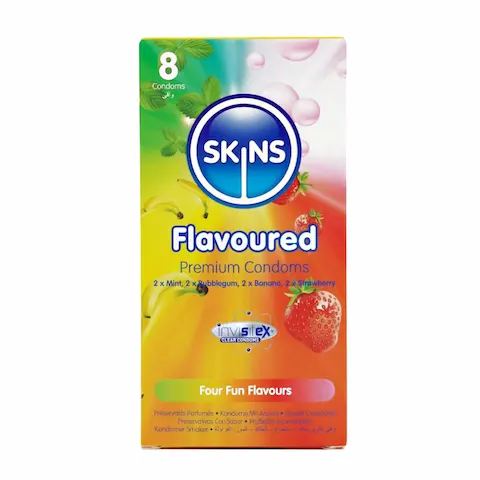 Skins – Condom Flavours, 12 pcs