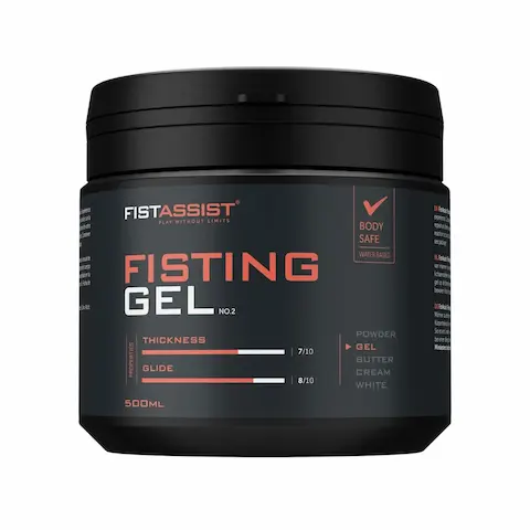 Cobeco Fist Assist Fisting Gel 500 ml, lubrikační gel na vodní bázi