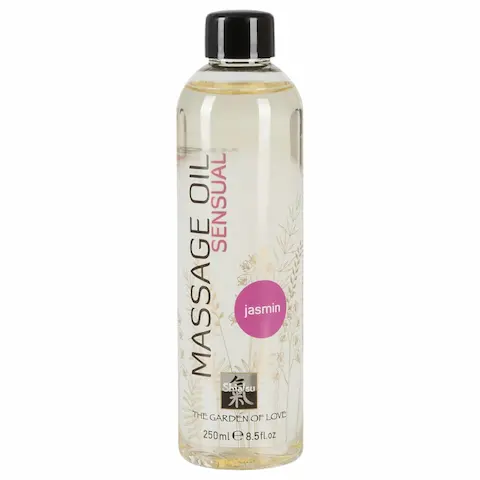 HOT Shiatsu – masážní olej – jasmín – 250ml