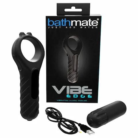 Bathmate Vibe Edge – akumulátorový vibrátor (černý)