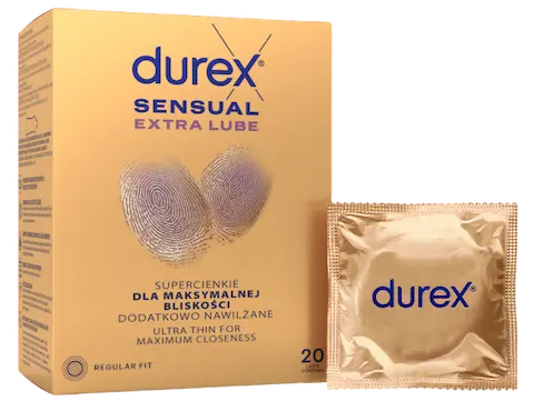 DUREX Sensual Extra Lube 20 pcs