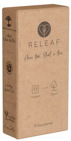 ReLeaf Single: 9 vegan condoms plus a good deed