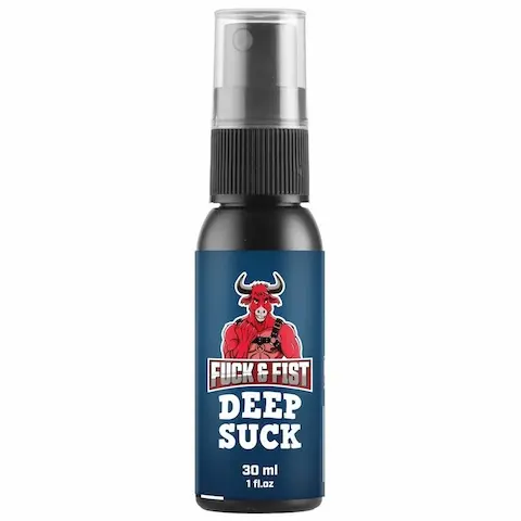 Fuck & Fist Deep Suck Spray 30 ml, orální sprej pro deep throat