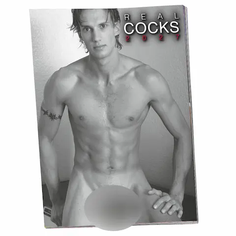 Real Cocks 2027 – erotický nástěnný kalendář (1 ks)