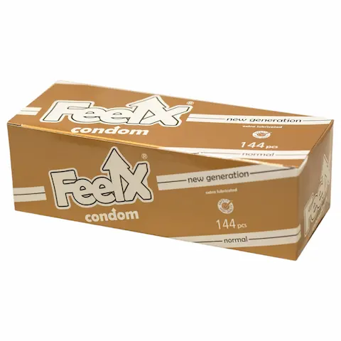 FeelX – kondomy – standardní velikost – 144 ks
