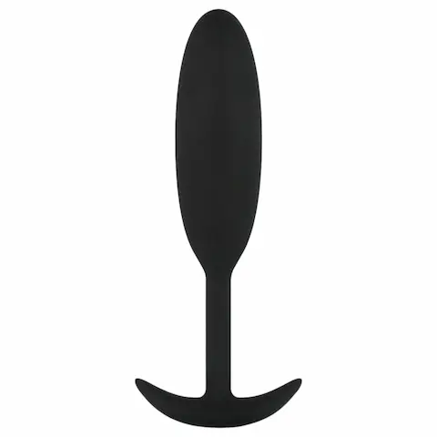 EasyToys Heavy Fulfiller – anální kolík 54 g – malý (černý)