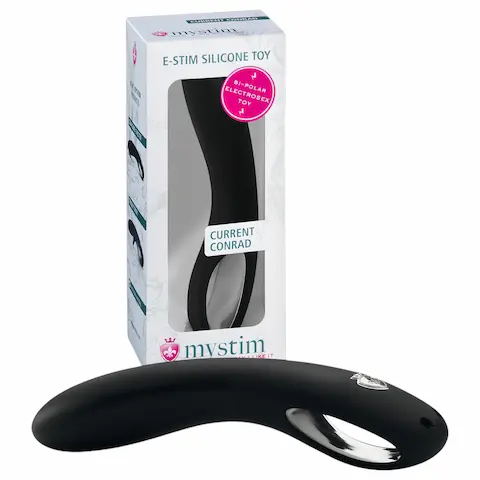 mystim Current Conrad – silikonové elektro dildo