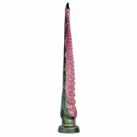Sinnovator Dagon Depth Training Tentacle Platinum Silicone Dildo 22.5 Inches, prémiové silikonové dildo s Vac-U-Lock 61,5 x 3,5–6,7 cm