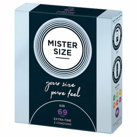 Mister Size – extra tenký kondom – 69mm – 3 kusy