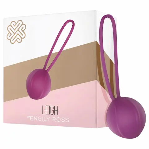 Engily Ross Leigh – venušiny kuličky – silikonové – fialové