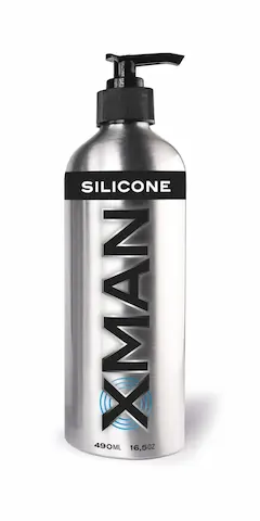Xman Silicone Lubricant 490 ml, lubrikační a masážní gel na silikonové bázi