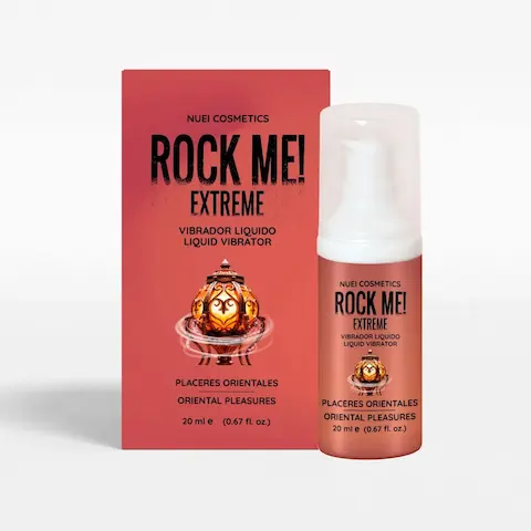 Nuei Rock Me! Liquid Vibrator Oriental Pleasures 20 ml, stimulační gel s vibračním efektem a orientální příchutí
