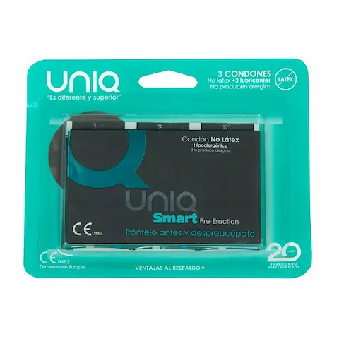Kondom UNIQ SMART 3 ks