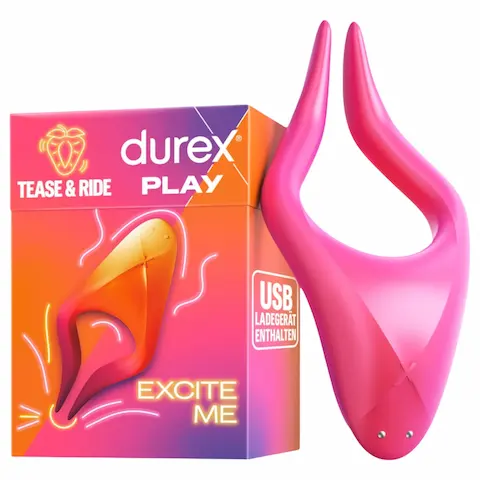 Durex – vibrátor na bod G – růžový