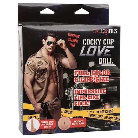 Cocky Cup – nafukovací muž – realistická postava – guma