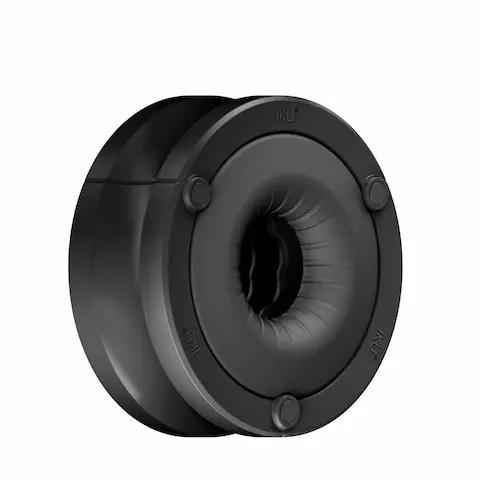 Fun Factory Iku Tight Black, silikonový kompaktní masturbátor