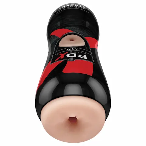 PDX Elite – vibrační anální masturbátor (přírodní)