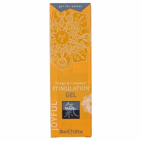 HOT Shiatsu – stimulační krém pro ženy – zázvor a skořice (30 ml)
