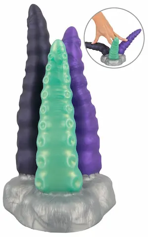 Beasty Cocks Trojitý Chapadlový Dildo