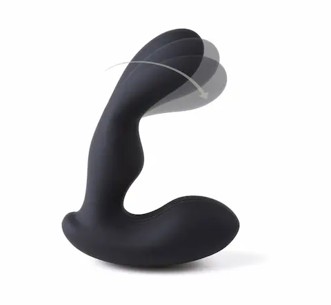 Virgite Prostatics P1 Moving Prostate Massager, vibrační kolík s pohyblivou hlavou na dálkové ovládání