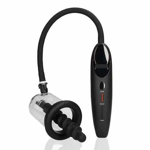 Automatická dobíjecí růžová pumpa – Černá