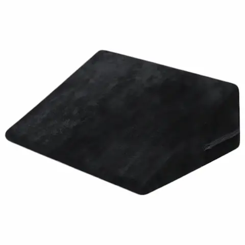 Desirel Magic Pillow – klínový sexuální polštář – malý (černý)