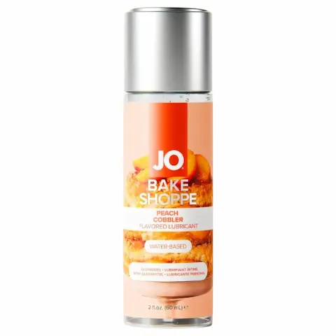 System JO Bake Shoppe – aromatický lubrikační gel, broskvový koláč (60 ml)