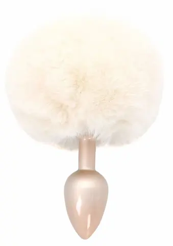 Anální kolík s ocasem ToyJoy Happiness Enchanting Bunnytail