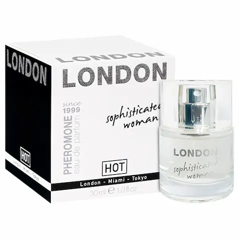 HOT London – feromonový parfém pro ženy k přilákání mužů (30 ml)